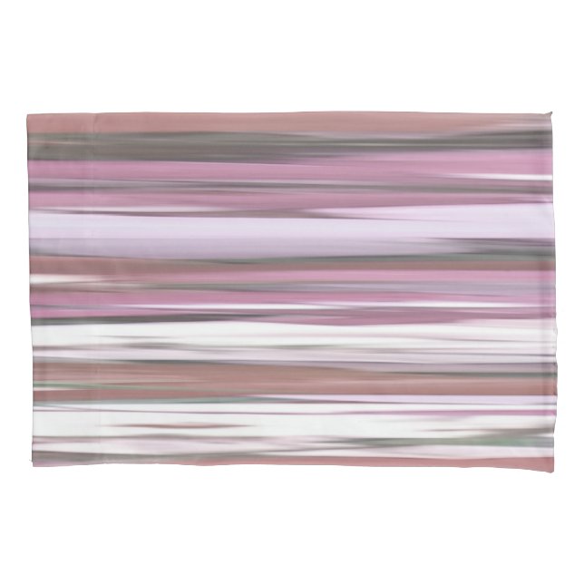 Housse D'oreillers Abstrait n° 2 : flou rose (devant)