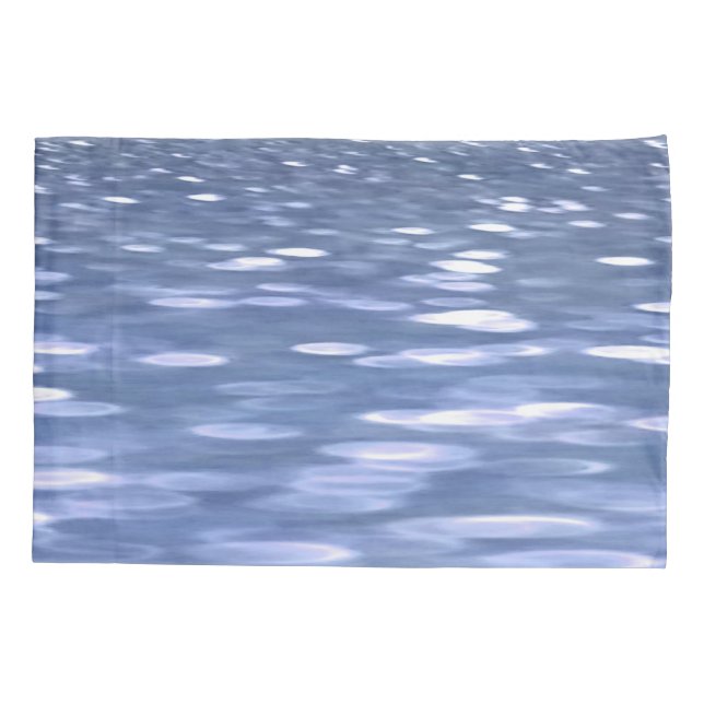Housse D'oreillers Abstrait n° 3 : Brillant bleu poudre (Dos)