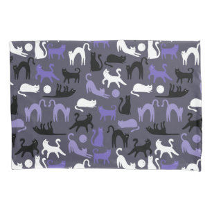 Housse D'oreillers Adorable Yoga mignon Pots de chat