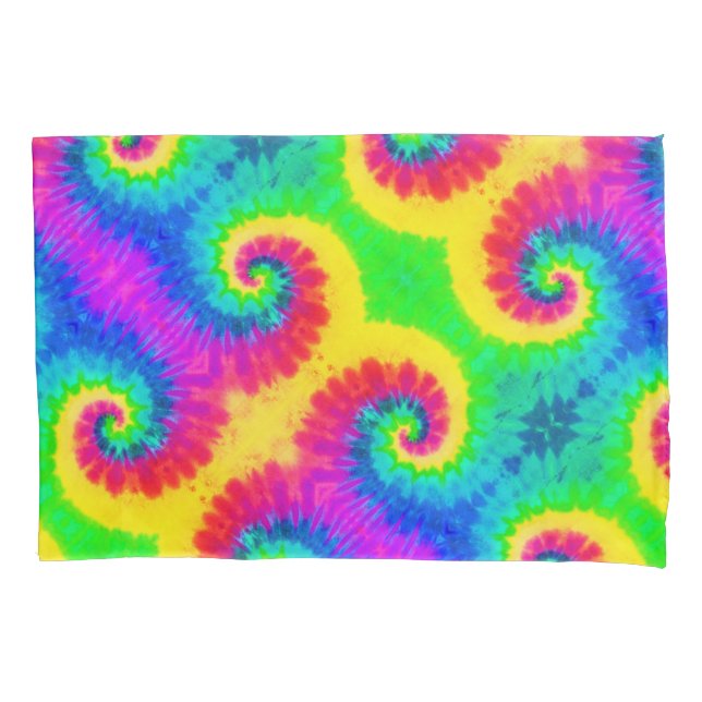 Housse D'oreillers Ados Tie Dye Look HAMbyWG Coussin Coque (devant)