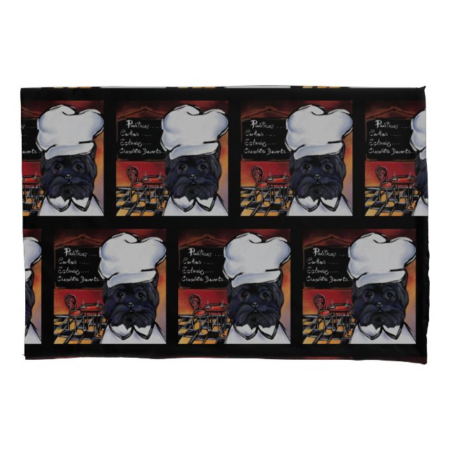 HOUSSE D'OREILLERS AFFENPINSCHER             (devant)