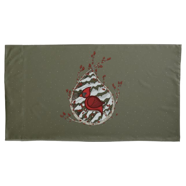 Housse D'oreillers Alexandre le Coque Coussin cardinal (devant)