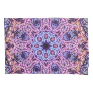 Housse D'oreillers Alien complexe pourpre Kaleidoscopic Mandala