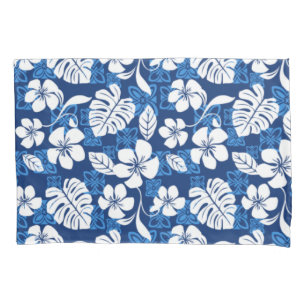 HOUSSE D'OREILLERS ALOHA VENDREDI (BLEU)