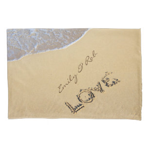 Housse D'oreillers Amour sur une caisse faite sur commande de coussin