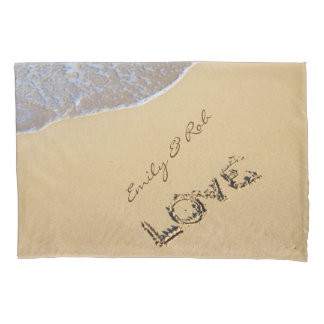 Housse D'oreillers Amour sur une caisse faite sur commande de coussin