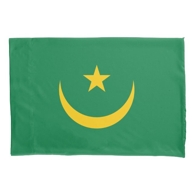 Housse D'oreillers Ancien drapeau de Mauritanie (devant)