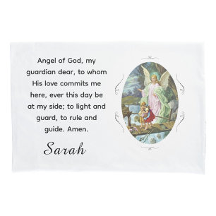 Housse D'oreillers Ange de Dieu personnalisable