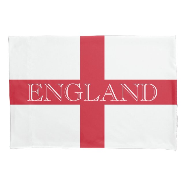 Housse D'oreillers Anglais Drapeau Angleterre pct (devant)