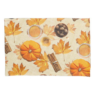 Housse D'oreillers Aquarelle Automne Magie Parfums Vintages