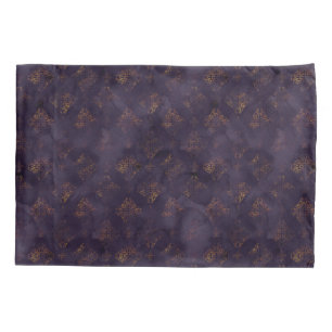 Housse D'oreillers Aquarelle Patina Patina Damask Patte