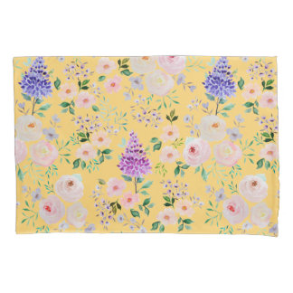 Housse D'oreillers Aquarelle solaire Samoan Floral