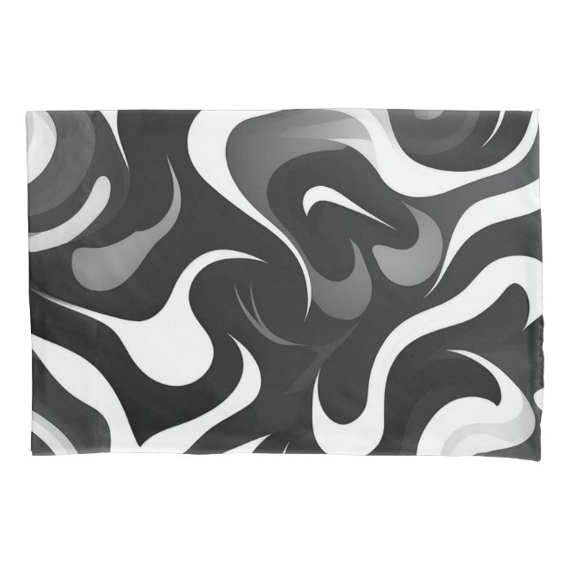 Housse D'oreillers Army Black&White Pillowcase  (devant)