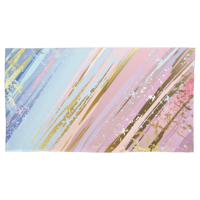 Housse D'oreillers Arrière - plan rose texturé (devant)