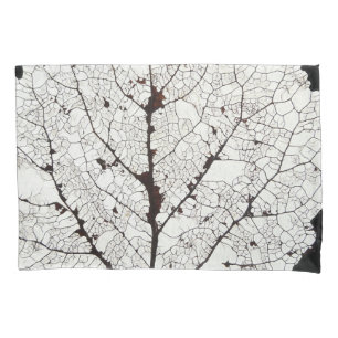Housse D'oreillers Aspen Feuille Squelette 1