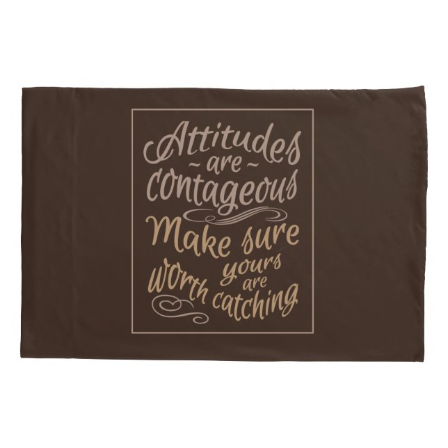 Housse D'oreillers ATTITUDES motivations coussins coques (Dos)