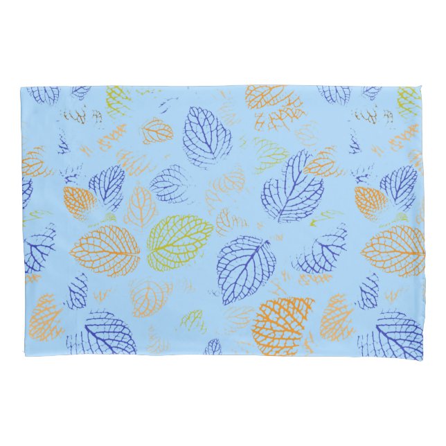 Housse D'oreillers Automne, Motif Feuille 3 (devant)