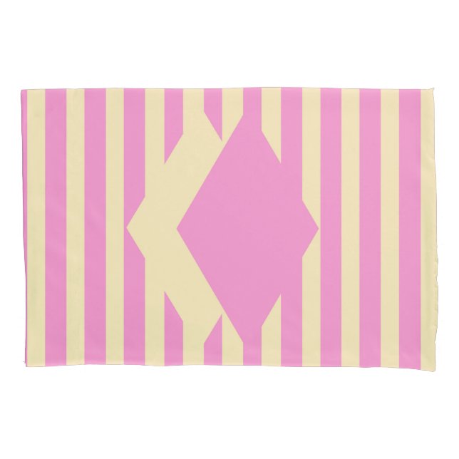 Housse D'oreillers Avenue rose réversible (devant)