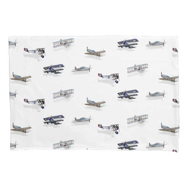 Housse D'oreillers Avions en vol (devant)