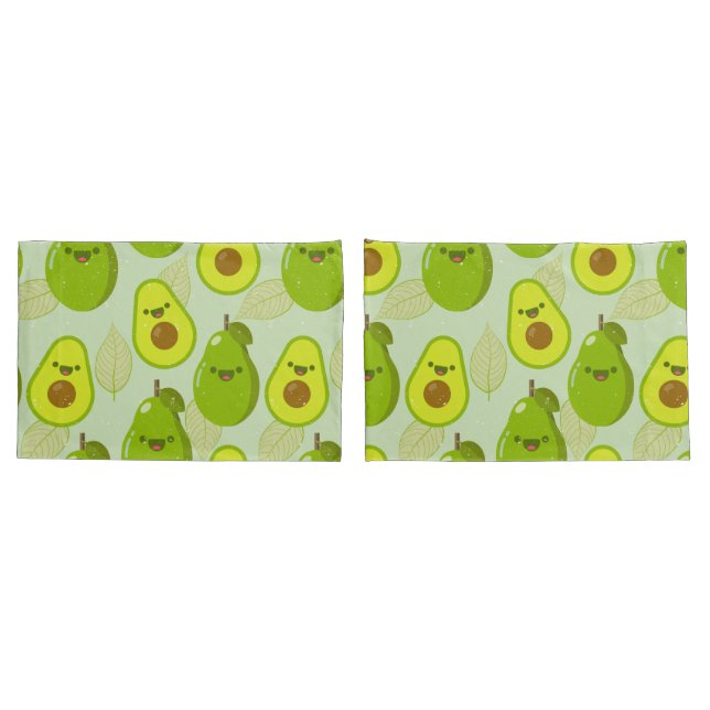 Housse D'oreillers Avocado (Dos-Set)
