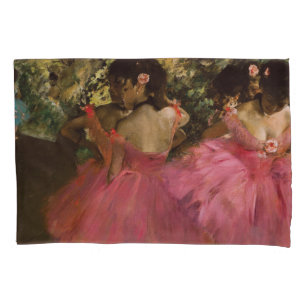 Housse D'oreillers Ballerines dans le rose par Edgar Degas