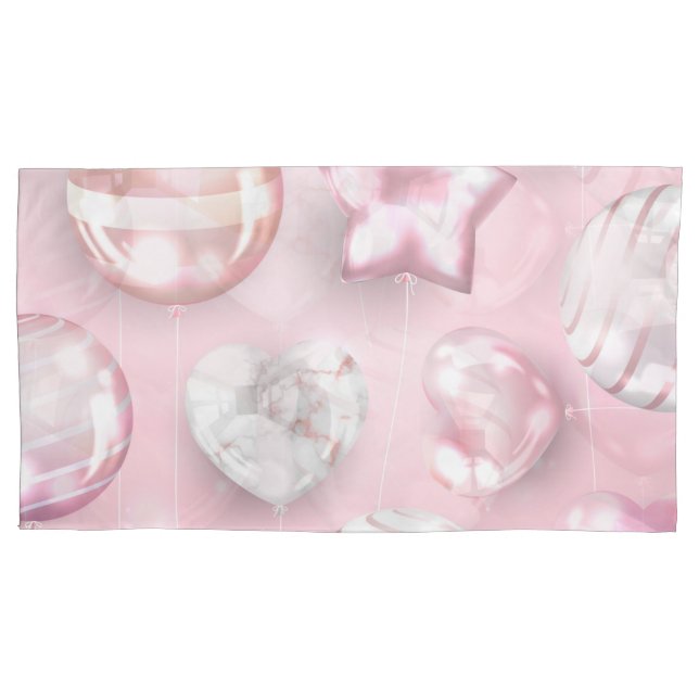 Housse D'oreillers Ballons de fête (devant)