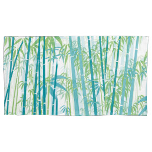 Housse D'oreillers Bambou 6