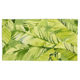 Housse D'oreillers Banane Feuille 5