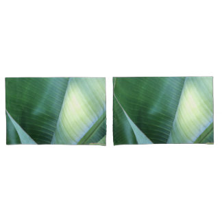 Housse D'oreillers Banane Feuilles Abstrait 37