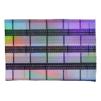 Housse D'oreillers Bandes de films 35 mm : Effets de lumière du scann