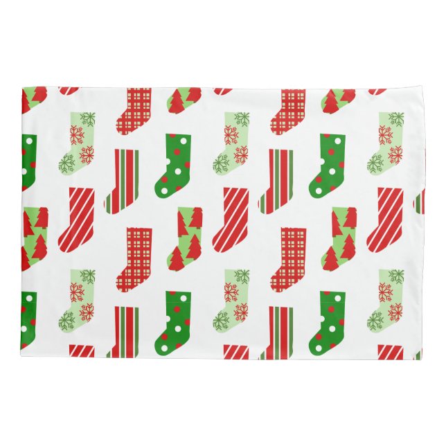 Housse D'oreillers Bas de Noël (Dos)