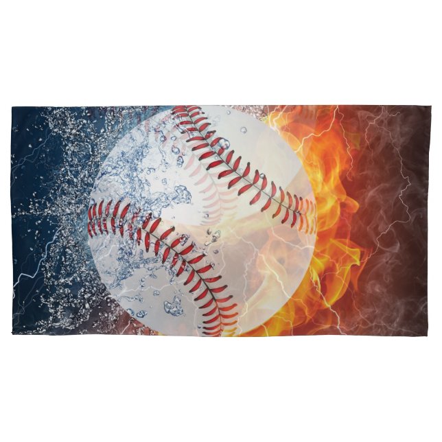 Housse D'oreillers Baseball (devant)