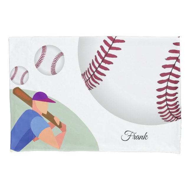 Housse D'oreillers Baseball Coque coussin (devant)