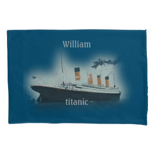 Housse D'oreillers Bateau Vintage de la mer Noire de Titanic