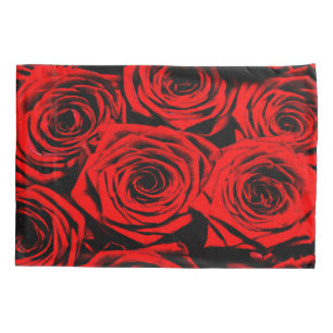Housse D'oreillers Bel art d'aerographe de la vie de roses toujours