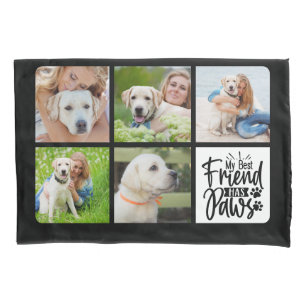 Housse D'oreillers Best Friend Has Pws Custom 5 Pet Photo Amoureux de