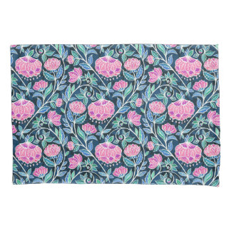 Housse D'oreillers Bijou Toned Boho Chalk Chintz motif floral