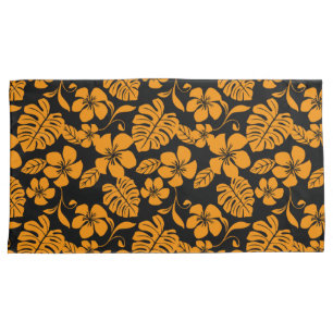 HOUSSE D'OREILLERS BIKINI ROSE (NOIR/ORANGE)