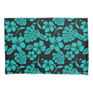 HOUSSE D'OREILLERS BIKINI ROSE (NOIR/TURQUOISE)
