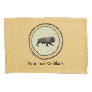Housse D'oreillers Bison galopant
