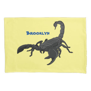 Housse D'oreillers Black hungry scorpion