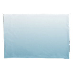 Housse D'oreillers Bleu d'ange à deux tons