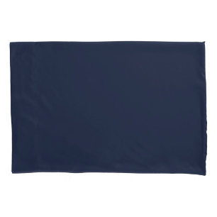 Housse D'oreillers Bleu marine