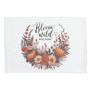 Housse D'oreillers "Bloom Wild : Bouquet Fleur sauvage terrestre