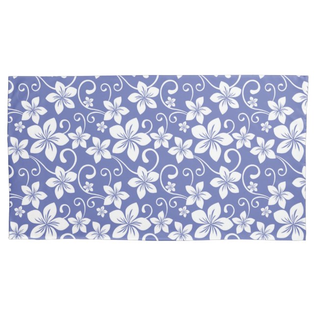 HOUSSE D'OREILLERS BLUE HAWAII (PERIWINKLE) (devant-gauche)