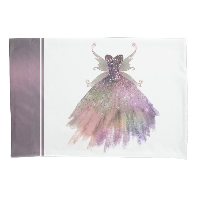Housse D'oreillers Bohême Fairy Ball Gown | Boudin Ombre (devant)