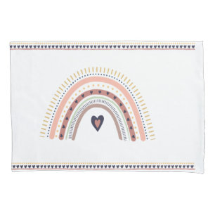 Housse D'oreillers Bohème Moderne Minimaliste Tendance Chic Arc-en-ci
