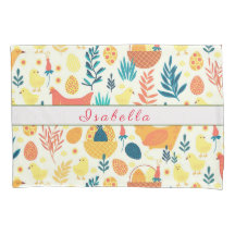 Bonne Personnaliser Pâques mignonne poulet Vintage