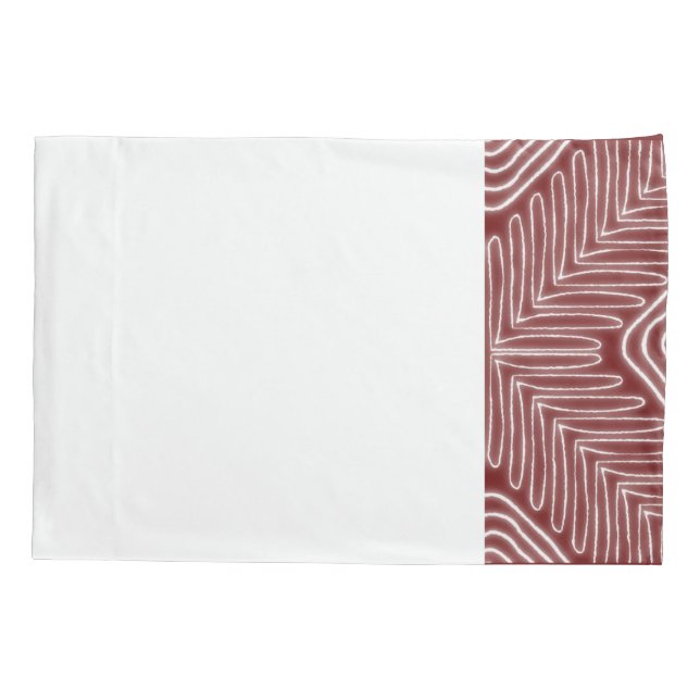 Housse D'oreillers Boomerang Mudcloth (Dos)