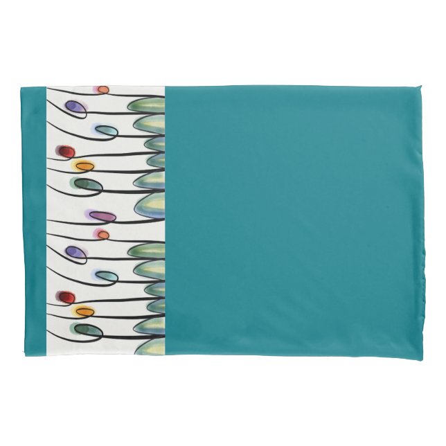 Housse D'oreillers Bordure de tulipe Arty (devant)